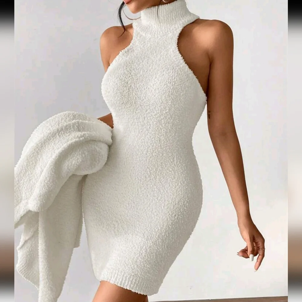 NWT Drop Shoulder Duster Cardigan & Sweater Dress - Picture 6 of 6